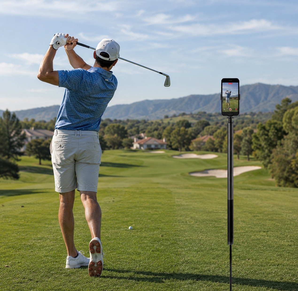 Golf Monopod™ Magnetic Phone Mount